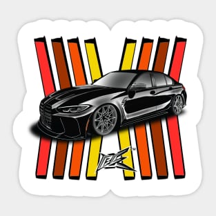 bmw m3 g80 black Sticker